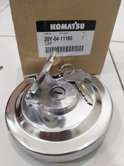 Tutup Tangki Solar (Fuel Cap) Komatsu 20Y-04-11160 dengan Kunci